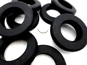 Rubber Grommet Fits 1.75" Hole, 3/32" Panel, 1.25" ID - High Quality Perfect Fit - Picture 1 of 12