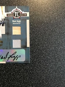 WADE BOGGS 2005 Donruss Threads Throwback Collection GU PATCH & BAT SN#16/25 - Picture 1 of 4