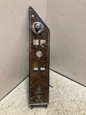 Lincoln Continental Mark IV 1976 puerta izquierda drvs maestro ventana eléctrica asiento bisel Foto 1 de 4