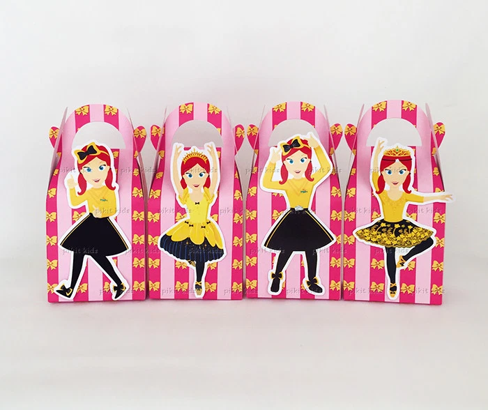 EMMA THE WIGGLES FAVOUR LOOT BOXES LOLLY BAGS PARTY SUPPLIES DECORATIONS BUNTING - image 1 of 1