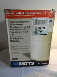 Watts DET-12-M1-HD Portable Water Expansion Tank for 50 Gal. Water Heaters-Open - Picture 1 of 5