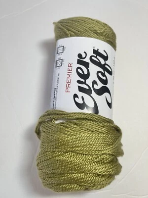 Premier YARNS EVER SOFT. 1pk OLIVE. I combine shipping, see detail