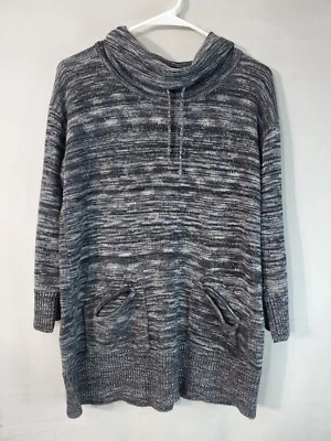 Jones New York Sport Sweater Women's Size Small Cowl Neck Long Sleeves Pullover - Image 1 of 4