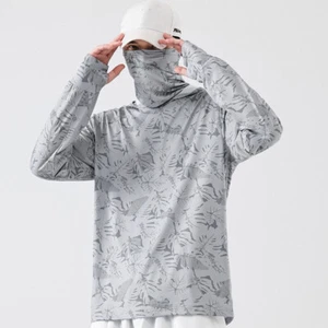 Outdoor Sunscreen Clothing Fishing Clothing Summer Ultra-Thin Cover-Up Ice Silk - Picture 1 of 13