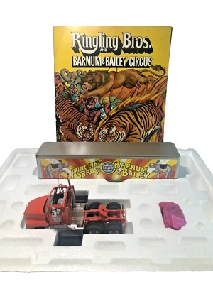 FRANKLIN MINT 1994 MACK CH RINGLING BROS. CIRCUS SEMI L.E. OF 3000 + PROGRAM - Image 1 of 4