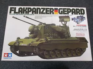 LAST PRICE SHIPPING FREE 1987 VINTAGE TAMIYA 1/16 # 56003 FLAKPANZER GEPARD NIB - Picture 1 of 18