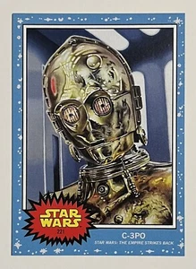 2021 Star Wars Living Set Card #221 C-3PO PR 2,676 Empire Strikes Back - Bild 1 von 4