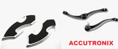 Black Diamond Controls w/ Floorboards by Accutronix Harley FLST Heritage 2000-14 - Image 1 of 4