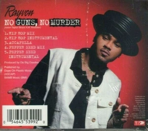 RAYVON SHAGGY No Guns No Murder RARE (1994, CD) LIKE NEW - Picture 1 of 1