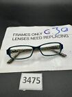 Kensie Frazzled Eyeglass Frames  50/15/135 Rectangular