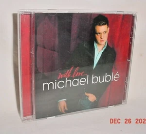 MICHAEL BUBLE WITH LOVE 2006 CD + CASE HALLMARK VERY GOOD CONDITION - Picture 1 of 3
