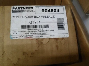 Nordyne 904804 Replacement Header box with seal - Picture 1 of 1