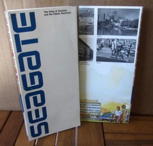 Folleto de viaje SEAGATE TOLEDO Riverfront folleto Owens-Illinois años 80 - Imagen 1 de 2
