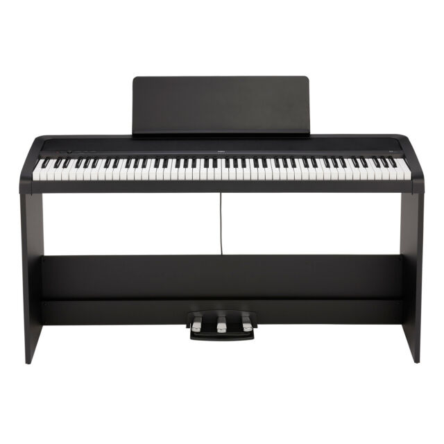  Korg, 88-Key Digital Pianos-Home (L1PWHITE) : Musical