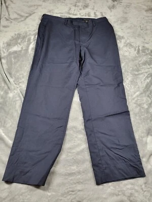 Banana Republic wool blend Men's Dress Pants Size 36x26 Marzotto Slim Fit Blue - Image 1 of 4