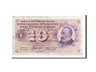 [#163855] Geldschein, Schweiz, 10 Franken, 1965-12-23, KM:45k, S