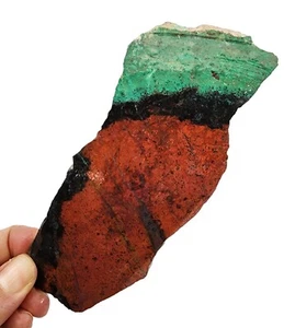 Sonora Chrysocolla Natural Slice Mexico 112 grams - Picture 1 of 3