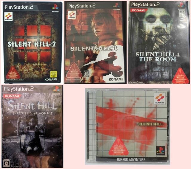 The Silent Hill Collection PS2 PAL Europe/Scandinavia — Complete