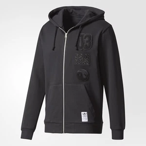 Adidas Originals WINTER HOODIE Jacket YIN-YANG Sweat Shirt superstar Men size XL - Picture 1 of 10