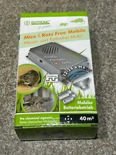 Pro Indoor Battery Powered Ultrasonic Pest Mice Rat Repellent 12 - 24 kHz- AD801