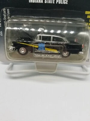 Racing Champions Police USA 1955 Chevy Bel Air Indiana State Police  #39  1998 - Image 1 of 4