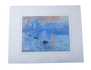 Vtg 1972 Bayou Bay Boats Landscape Water Sunset Sunrise Art Pic Litho - Foto 1 di 5