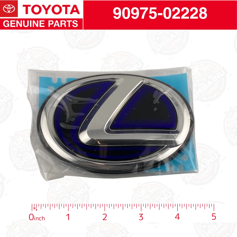 LEXUS Genuine Hybrid Rear Emblem 90975-02228 CT200h HS250h RX450h UX250h Foto 1 de 4