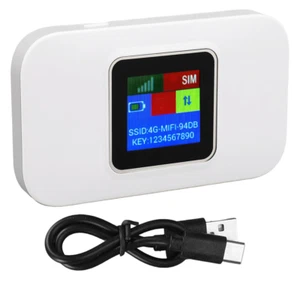 Router Wi-Fi Mobile 4G LTE 5G e 3G Hotspot Portatile 300 Mbps Modem Portatile - Imagen 1 de 5