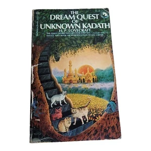 Dream-Quest of Unknown Kadath by H. P. Lovecraft 1970s Ballantine Paperback 1973 - Picture 1 of 9