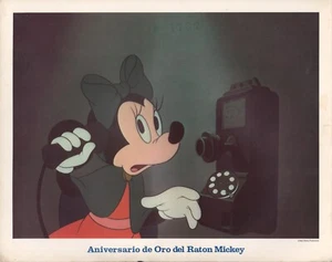 MINNIE MOUSE in "Mickey Mouse Golden Anniversary" - Original Lobby Card - 1978 - Bild 1 von 1