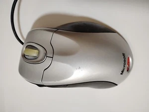 Microsoft IntelliMouse Explorer 4.0 Model 1004 Silver 5 Button Tilt Wheel - Picture 1 of 6