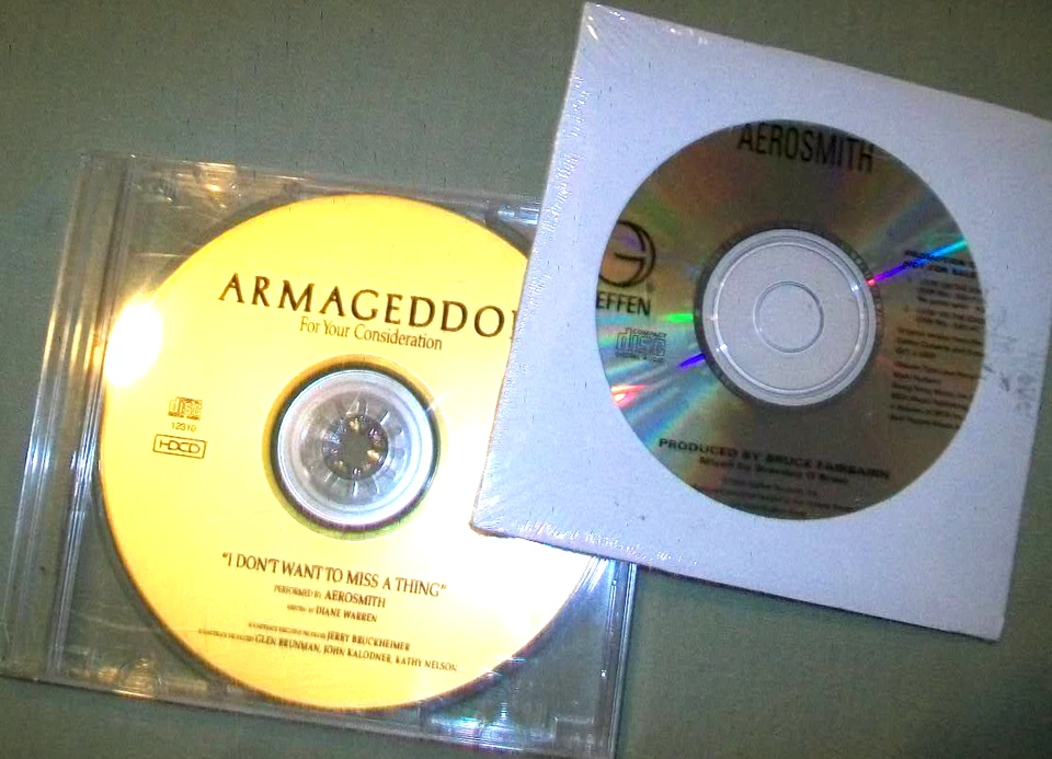 Aerosmith Promo CD Menge Tue Nicht Wanna Miss Livin On The Edge - Bild 1 von 1