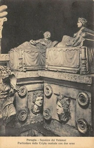 A6446) PERUGIA SEPOLCRO DEI VOLUMNI PARTICOLARE URNE VIAGGIATA - Imagen 1 de 2