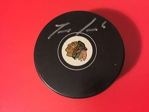 Trevor Daley Blackhawks Signed Auto Puck Holder - Picture 1 of 1