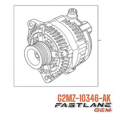 2001-2004 FORD MUSTANG ALTERNATOR NEW OEM G2MZ-10346-AK - Image 1 of 4