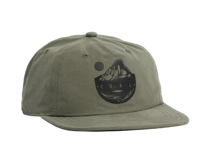 Gorra de béisbol de carbón con espalda a presión The Poudre Olive ajustable al aire libre Foto 1 de 1