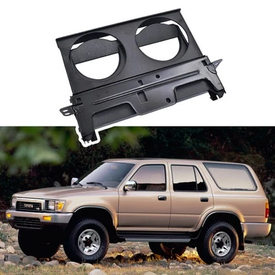 Portavasos retráctil extraíble negro doble tablero para Toyota 4Runner/Hilux 1989-95 Foto 1 de 4