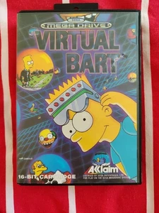 Virtual Bart sega mega drive complete game - Bild 1 von 5