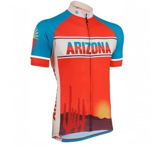 Canari men’s Arizona Classic Cut Cycling Jersey Retro UPF 30 Wicking XL - Picture 1 of 8