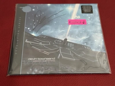 SIGNED Cover - Devin Townsend - Galactic Quarantine - Silver Vinyl - Image 1 of 3
