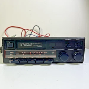 Reproductor de casete estéreo para automóvil Pioneer KP-2940 radio unidad de colección PROBADO FUNCIONANDO - Imagen 1 de 7