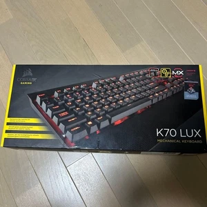 CORSAIR K70 LUX Gaming Keyboard Mechanical RGB Backlit Black Used/Tested - Picture 1 of 3