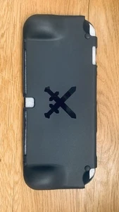 Nintendo Switch OLED Black Protective Case - Swords Emblem - Opened Never Used - Picture 1 of 4