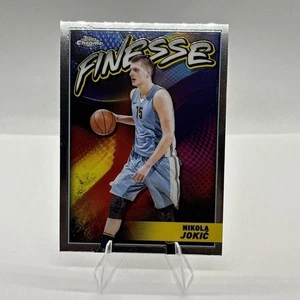 NIKOLA JOKIC Denver Nugget JOKER Basketball Card TOPPS CHROME FINESSE F-5 INSERTO - Foto 1 di 2