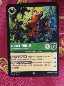Prince Phillip Swordsman of the Realm 83/204 Shimmering Skies Disney's Lorcana - Picture 1 of 1