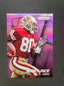 2014 Panini Prizm Jerry Rice Purple Prizm #4 San Francisco 49ers - Picture 1 of 2