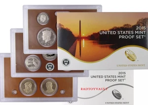 2015 S Clad Proof Set Original Government Packaging  - Picture 1 of 1