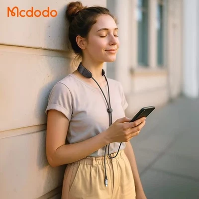 Mcdodo100W 3-in-1 Massag Neck Massager Fast Charge CablePhone Lanyard 3 Levels - Image 1 of 4