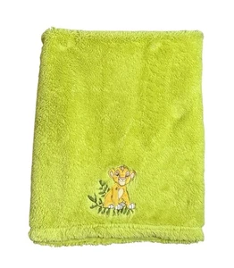 Disney Baby Junge Simba Decke Der König der Löwen Fleece grün 30x40 cm - Bild 1 von 4