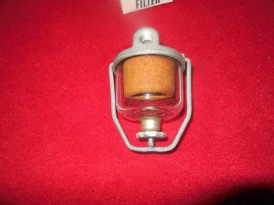 NOS 1953 - 64 Chevrolet Corvette Bel Air Impala GF48 fuel filter bronze element - Image 1 of 4